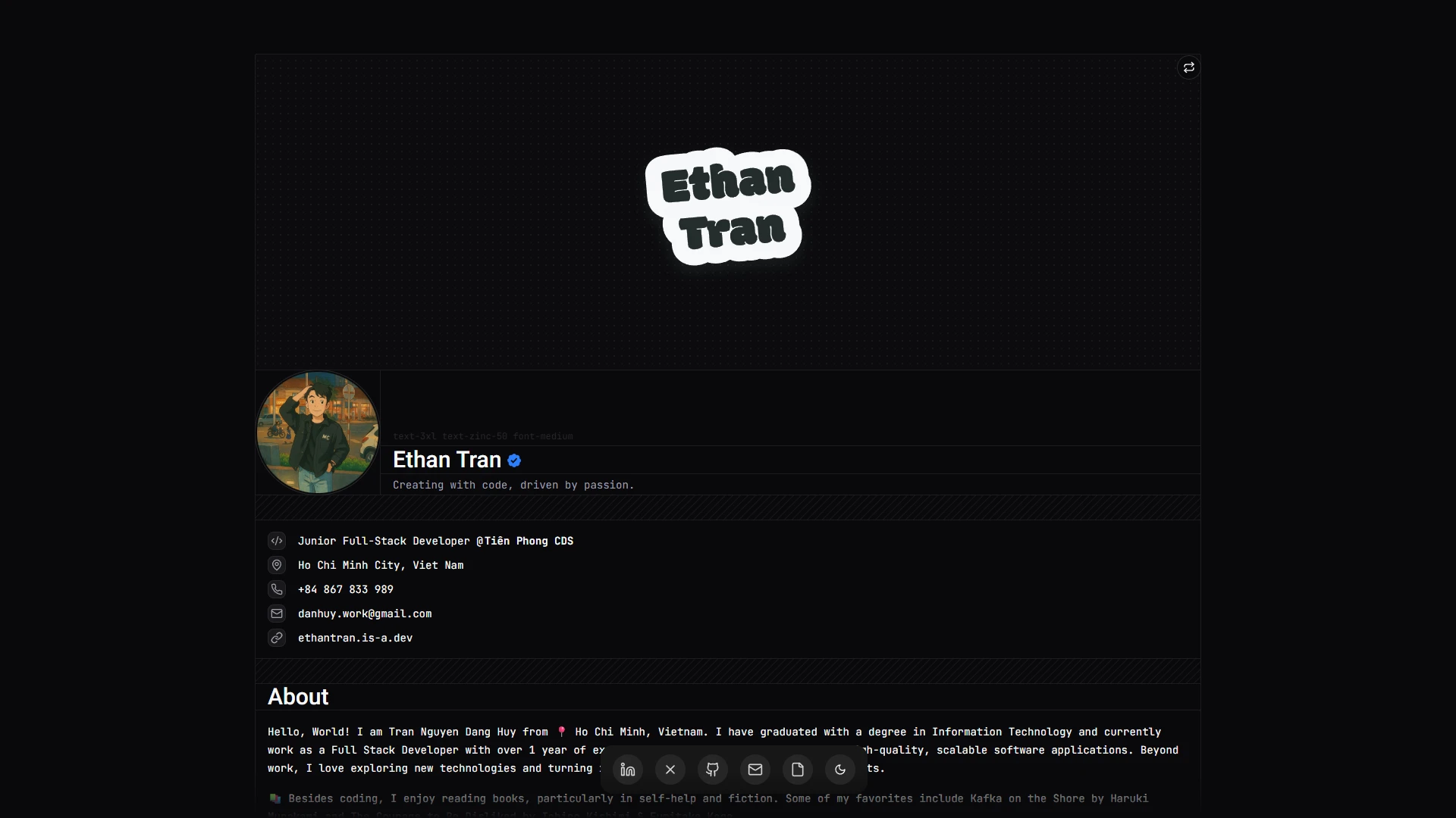 Welcome to ethantran.is-a.dev